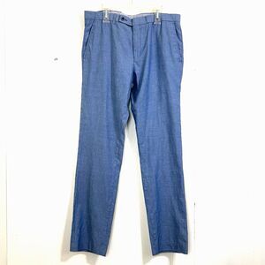 Men PAISLEY  & GRAY Slim Fit Cotton Blend Pants WAIST 32 INSEAM 32 Sky Blue